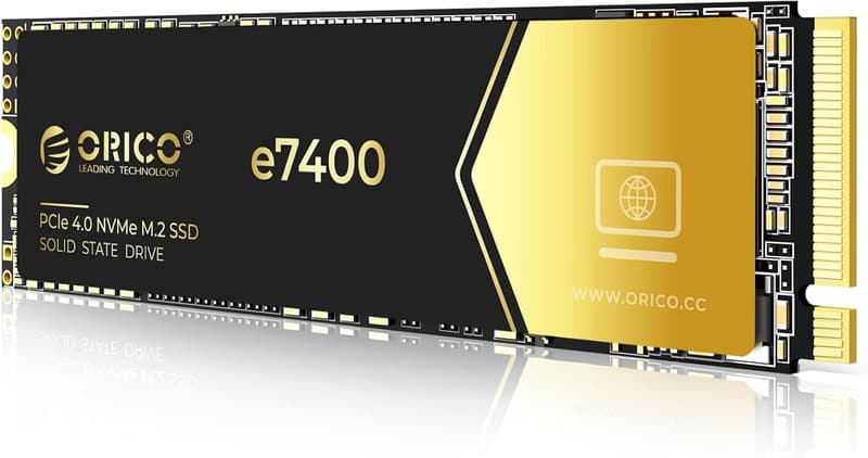 ORICO E7400 1TB 内蔵SSD - PCIe Gen4 M.2 NVMe 7400MB/s【PS5対応】