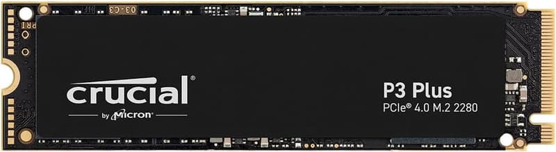 クルシャル P3 プラス 4TB NVMe M.2 SSD 最大5000MB/秒