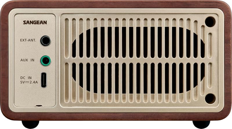 Bluetooth対応 ウォールナット FMラジオスピーカー WR-301