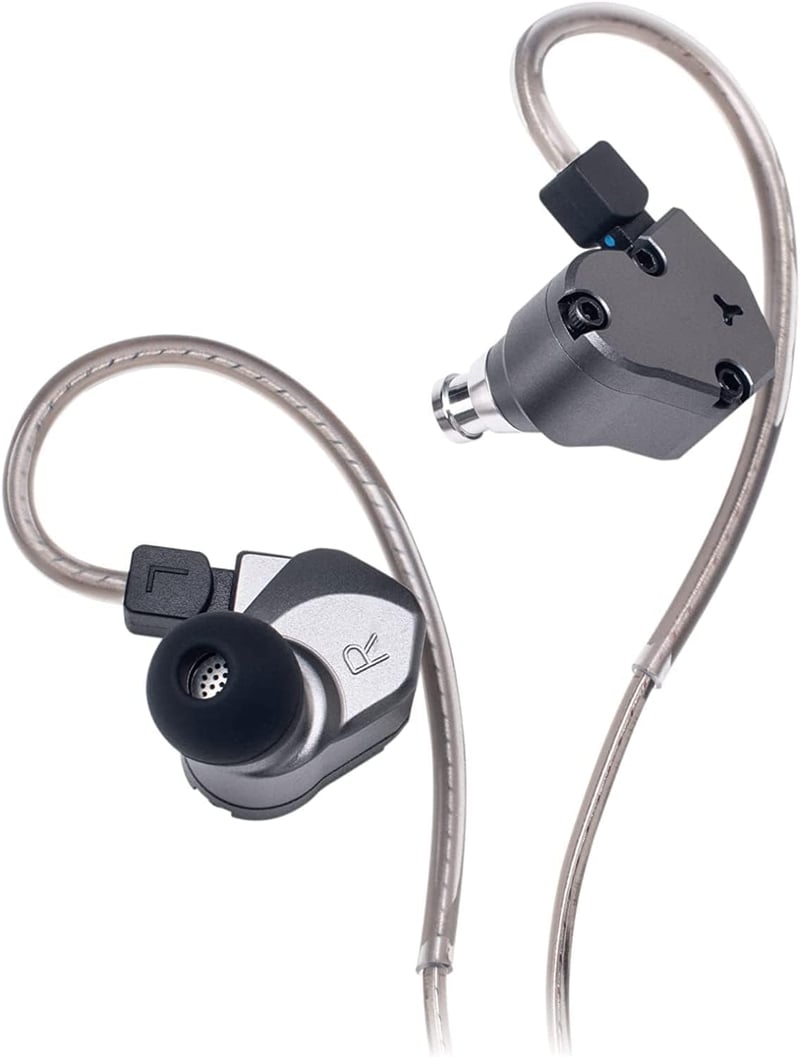 ハイファイエントリーレベル中華イヤホン TINHIFI C2 10mmダイナミックドライバー 取り外し可能2ピンケーブル CNCアルミキャビティ