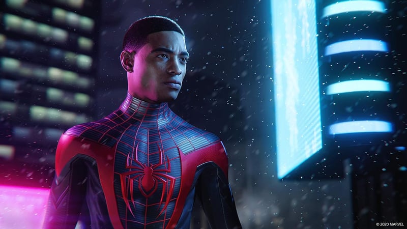 PS4用ゲーム「マーベルスパイダーマン：マイルズ・モラレス」