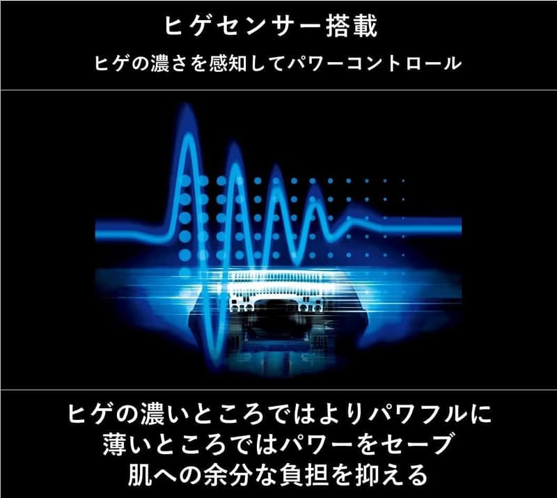 パナソニック メンズシェーバー 洗浄機付き 5枚刃 お風呂剃り用 ブラック