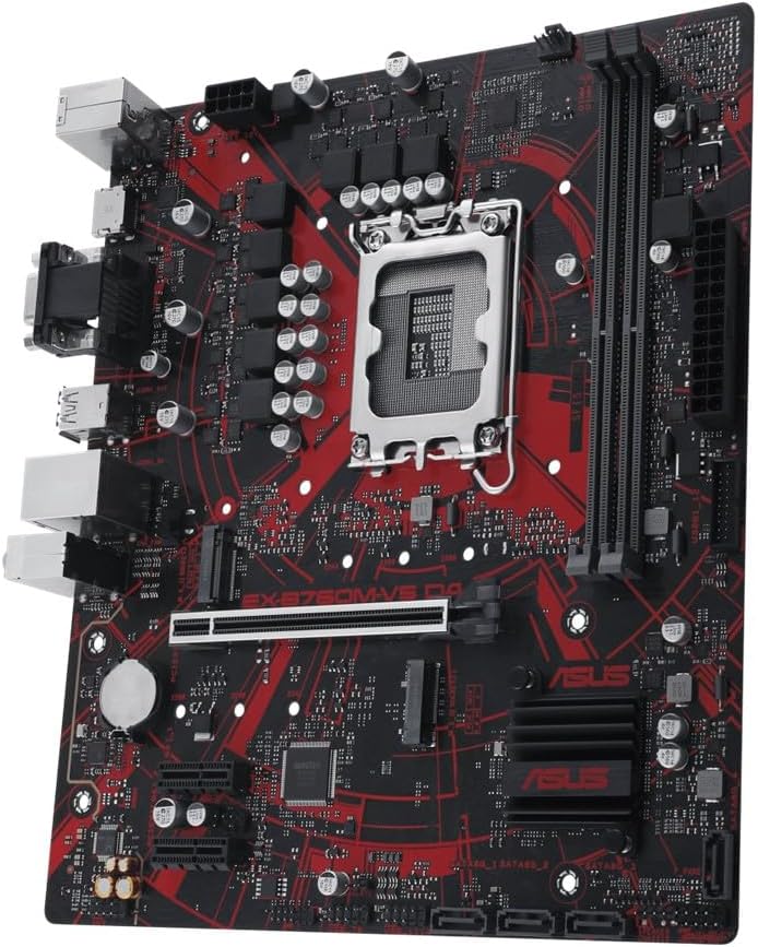 ASUS EX-B760M-V5 D4-CSM mATX マザーボード LGA1700対応 DDR4