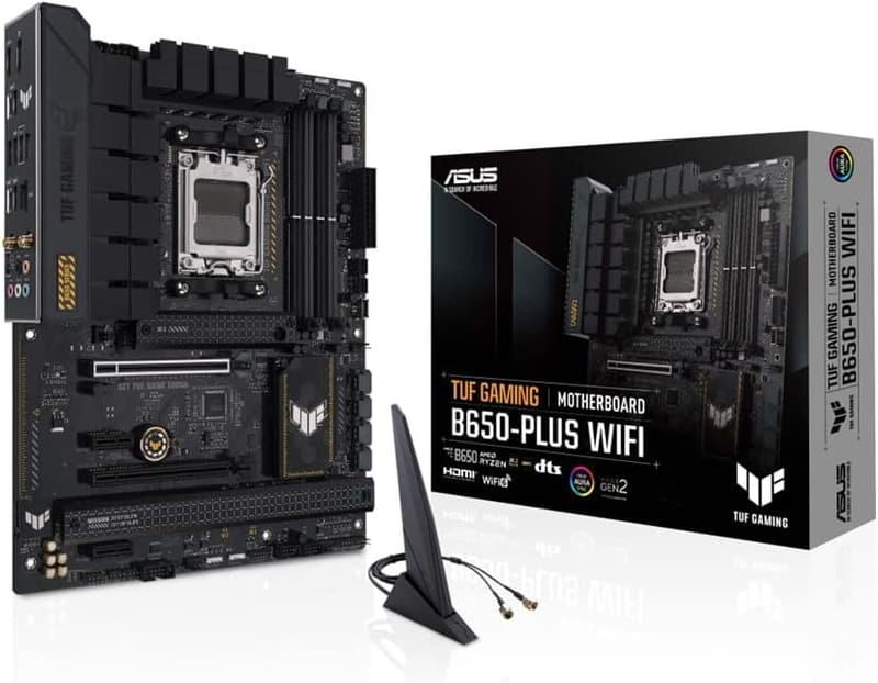 ASUS TUF GAMING B650-PLUS WIFI対応 AM5マザーボード (ATX)