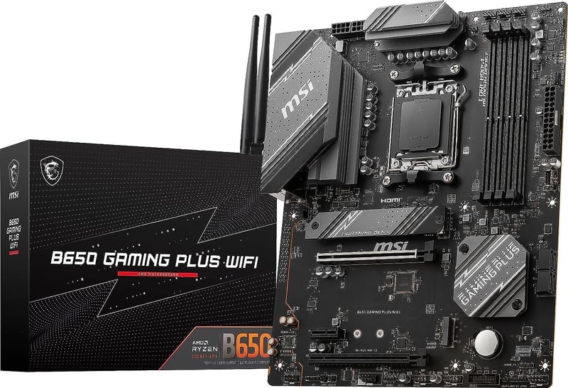 MSI B650 GAMING PLUS WIFI マザーボード ATX DDR5-7200対応 Ryzen 7000/9000シリーズ用