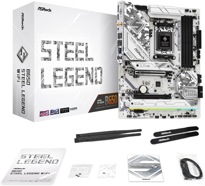 B650チップセット DDR5対応 ATX マザーボード AMD Ryzen 7000系列用 WiFi搭載【国内正規品】