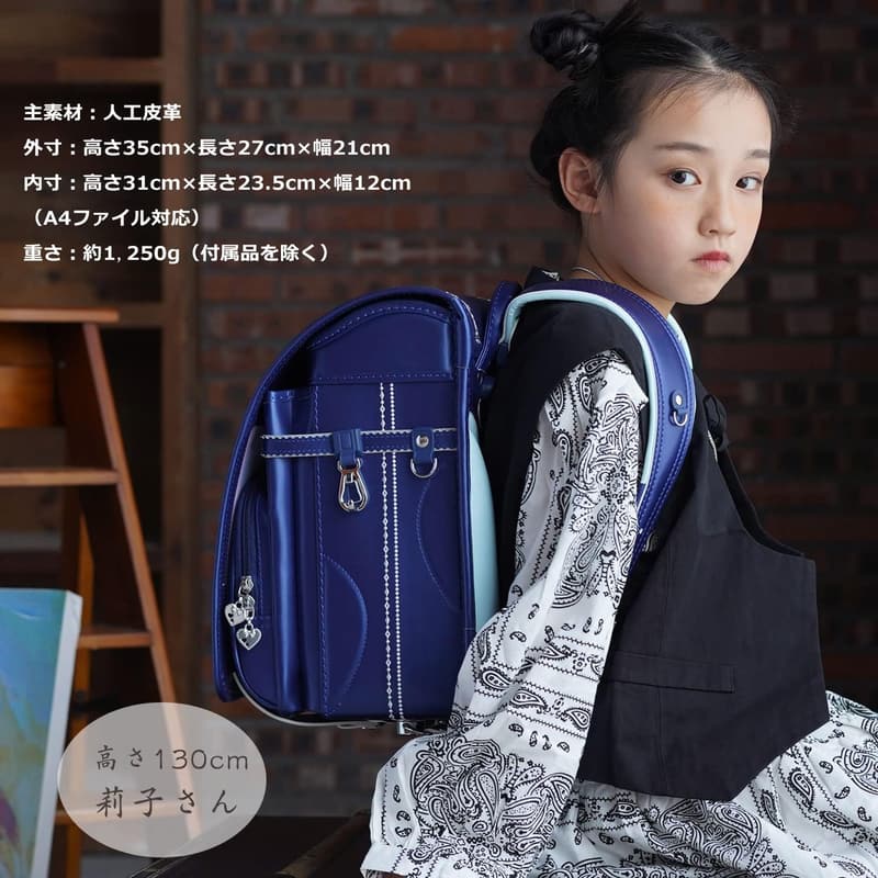 女の子用リボンレース刺繍ネックレス - 手縫い・ツヤ素材・ギフトパッケージ付き