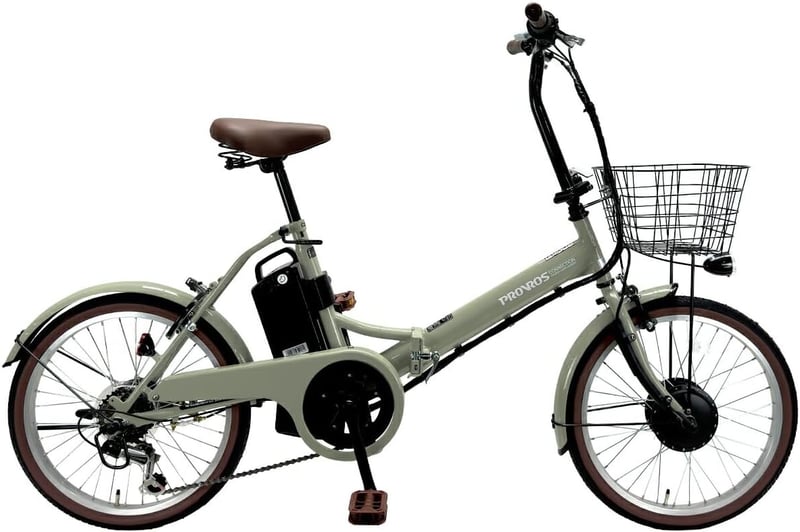 折りたたみ電動アシスト自転車 20インチ シマノ6段変速 リチウムイオンバッテリー7.8Ah 最大46km走行 型式認定【公道使用可能・1年保証】