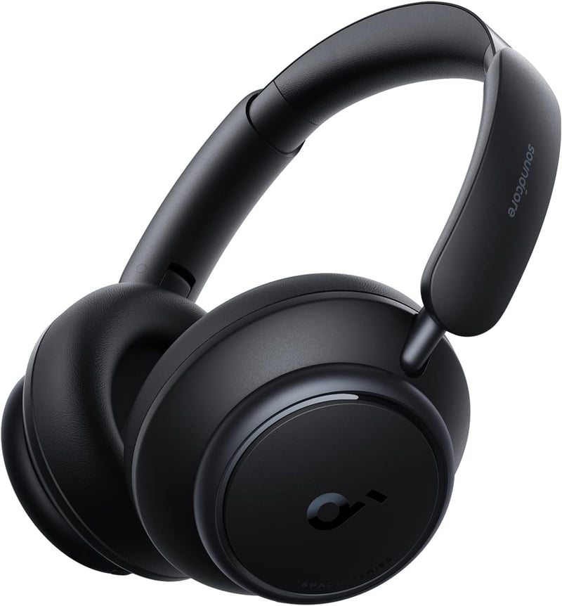 Anker Soundcore Space Q45 ワイヤレスヘッドホン（最大65時間再生、ウルトラノイズキャンセリング、ハイレゾ対応、マルチポイント機能） ブラック