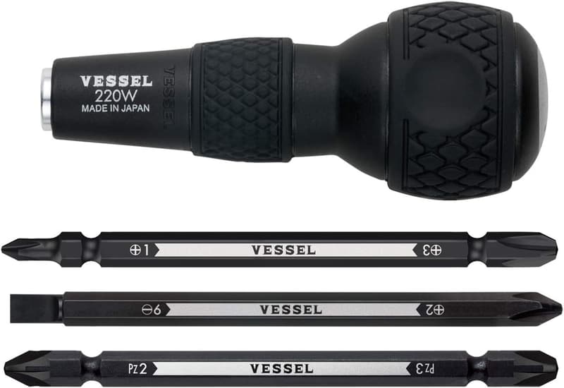 ボールグリップドライバーセット 220W-3【ベッセル】