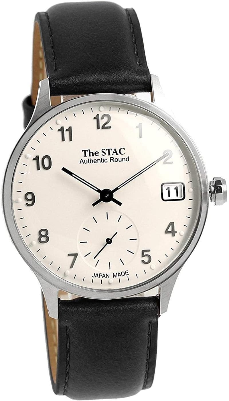 国産クラシック腕時計 36mm メンズレディース用 Authentic Round