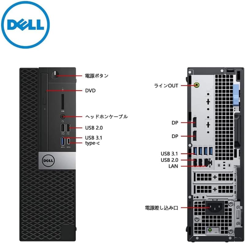ビジネス向け整備済みデスクトップPCセット（Windows 11 Pro/Office 2021/Core i7/16GB/512GB SSD/27型液晶）