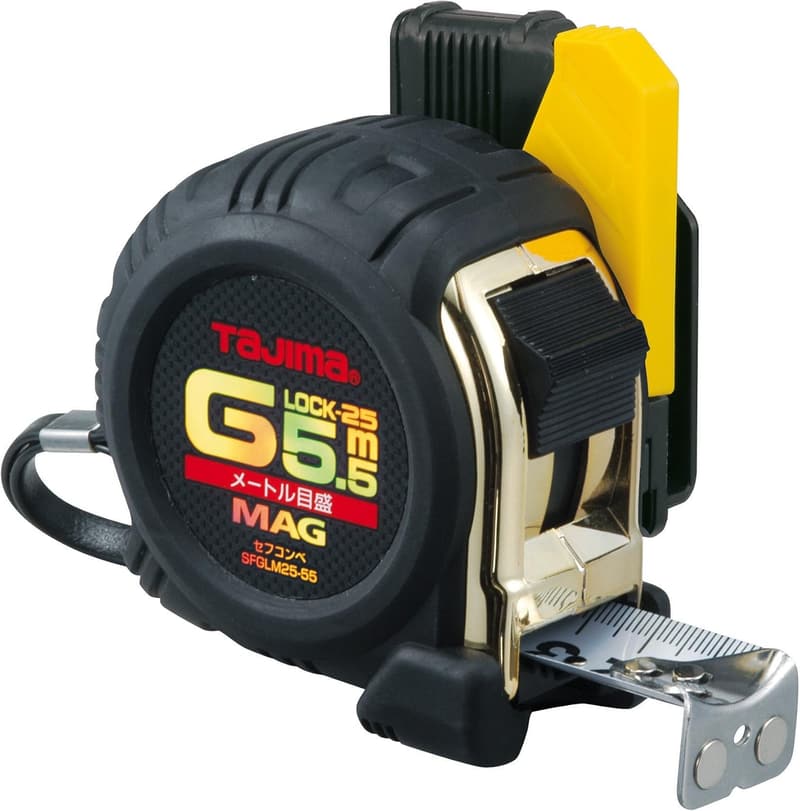 タジマ セフコンベGロックマグ爪25 5.5m × 25mm コンベックステープ