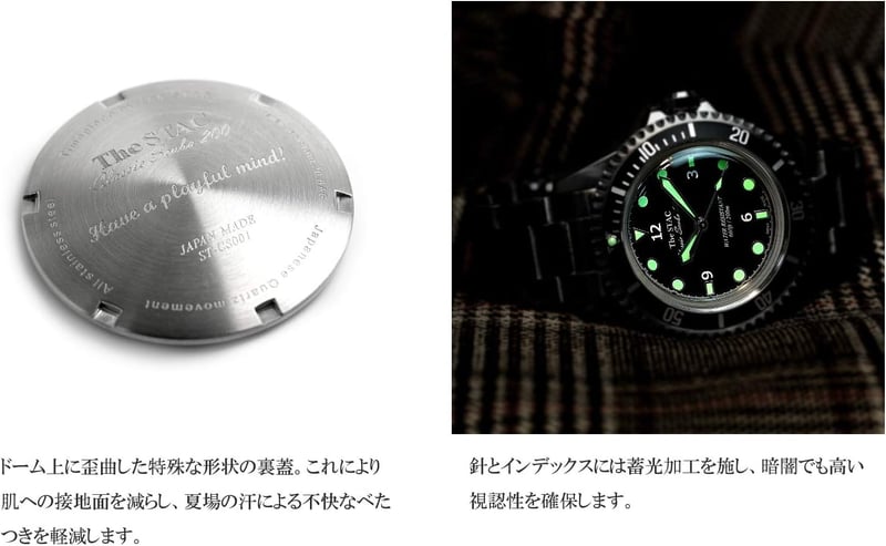 クラシックダイバーズウォッチ ディープブルー 38mm メンズ・レディース用 日本製