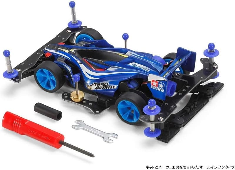 ミニ四駆REVシリーズ スターターパックAR スピードタイプ エアロアバンテ 18706