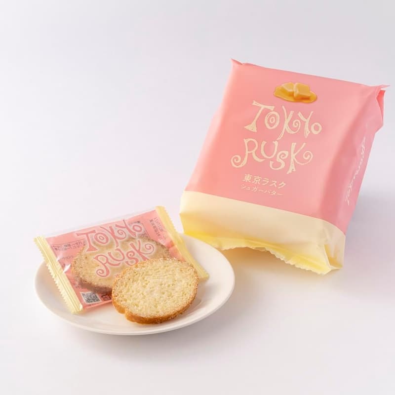 東京ラスク シュガーラスク 8枚入り | 風味豊かなバター使用 ギフト用東京土産