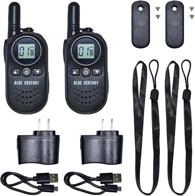 特定小電力トランシーバー BC-20 Chanty（シャンティ） 免許不要 超小型 2台セット 充電器・ベルトクリップ付