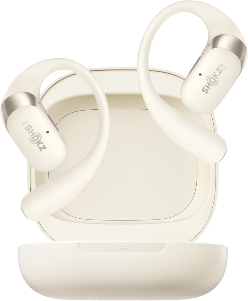 スポーツ向け 完全ワイヤレスイヤホン Shokz OpenFit 2 超軽量9.4g IP55防水 Bluetooth5.4