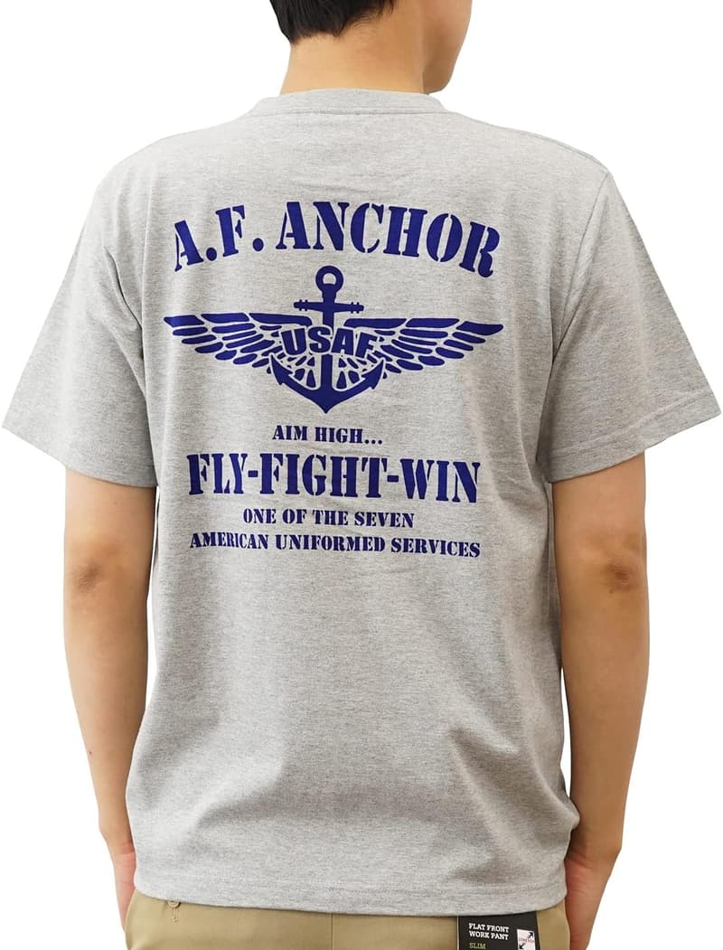 エアフォース オリジナルプリント半袖Tシャツ メンズ・レディース