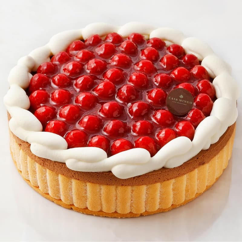 誕生日プレート付き 木苺チョコレートケーキ 15cm - 洋菓子店カサミンゴー