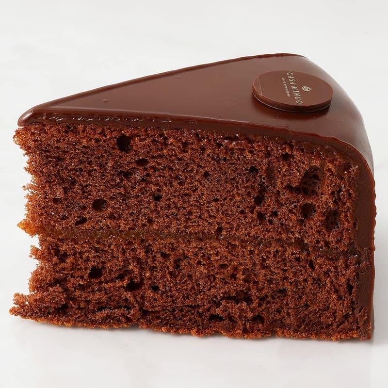 誕生日プレートセット付き ザッハトルテ (生クリーム付き) 12cm