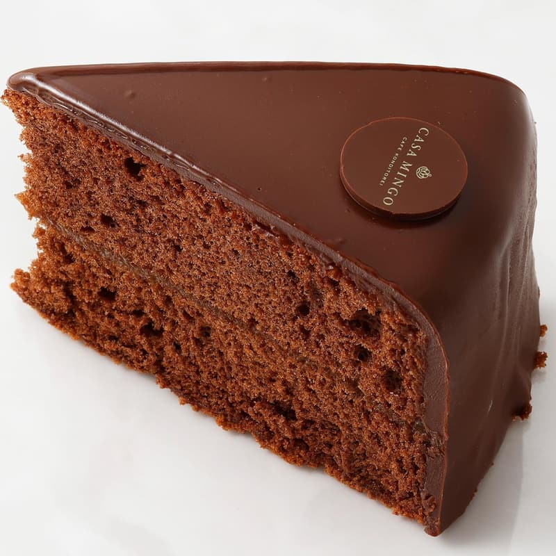 誕生日プレートセット付き ザッハトルテ (生クリーム付き) 12cm