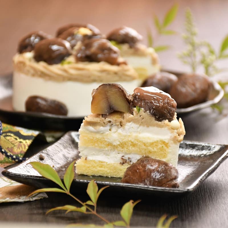 誕生日ケーキ 魔法洋菓子店ソルシエ 和栗モンブラン ホールケーキ 4号 2～4人分