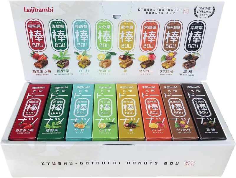 九州ご当地ドーナツ棒アソート8種24本セット お菓子ギフト
