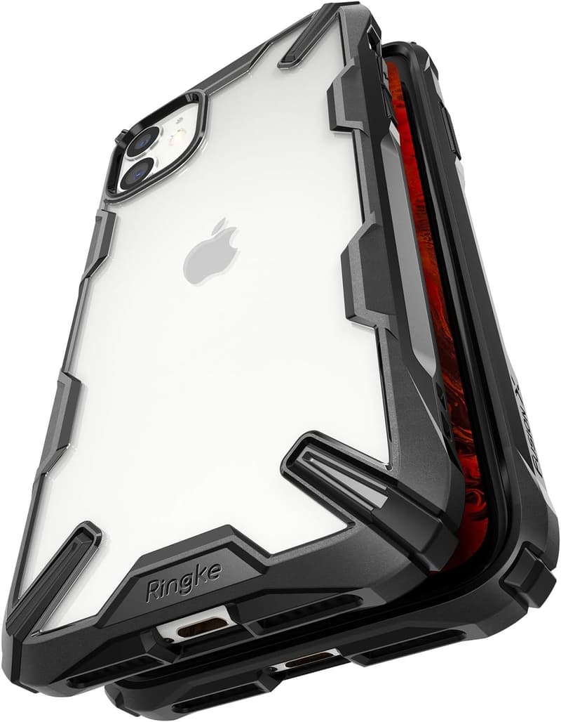 iPhone 11 ケース FUSION-X 耐衝撃 黄ばみにくい 滑り止め ブラック
