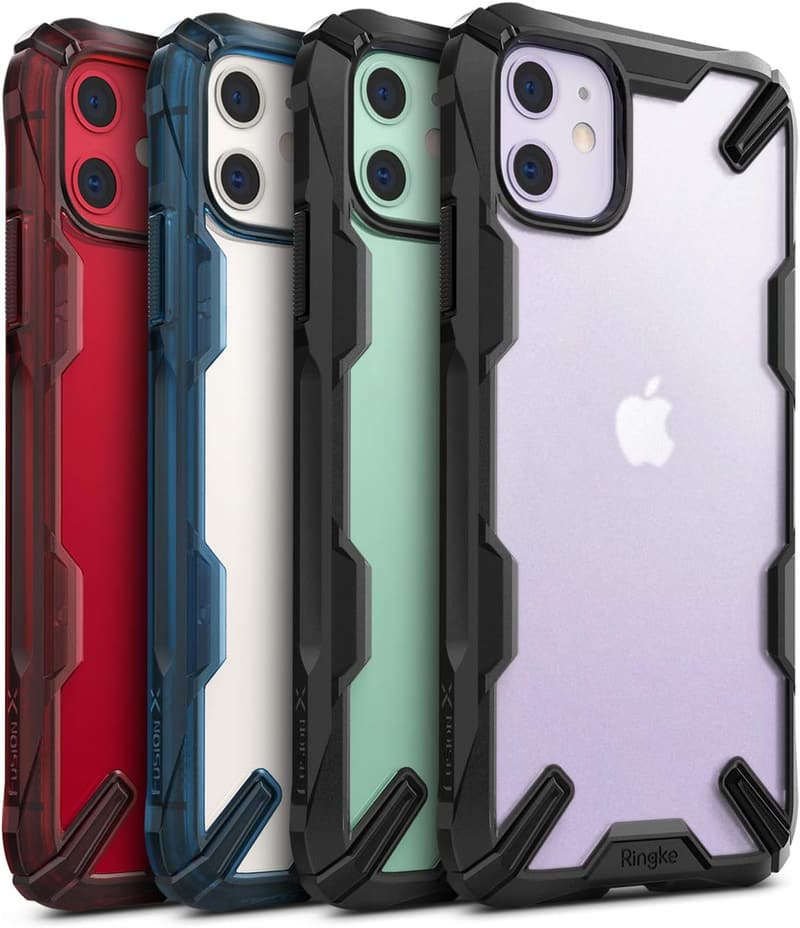 iPhone 11 ケース FUSION-X 耐衝撃 黄ばみにくい 滑り止め ブラック