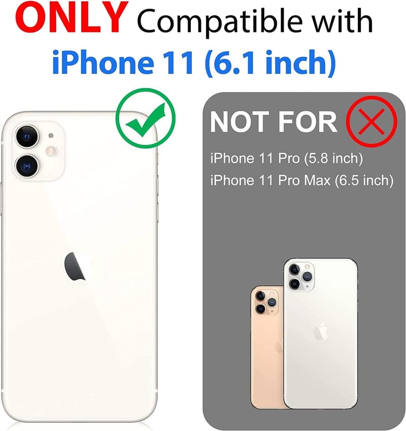 iPhone 11用 IP68防水ケース - 360°全面保護・耐衝撃・無線充電対応（ブラック）