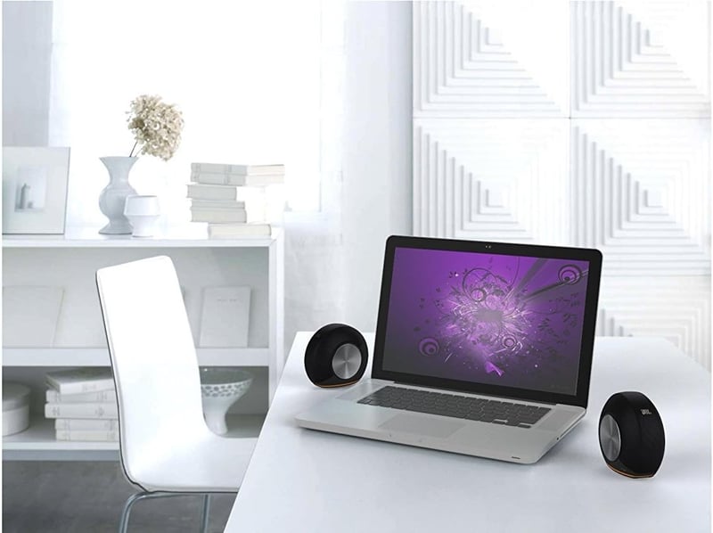USB/DAC内蔵 JBL Pebbles バスパワードスピーカー ブラック