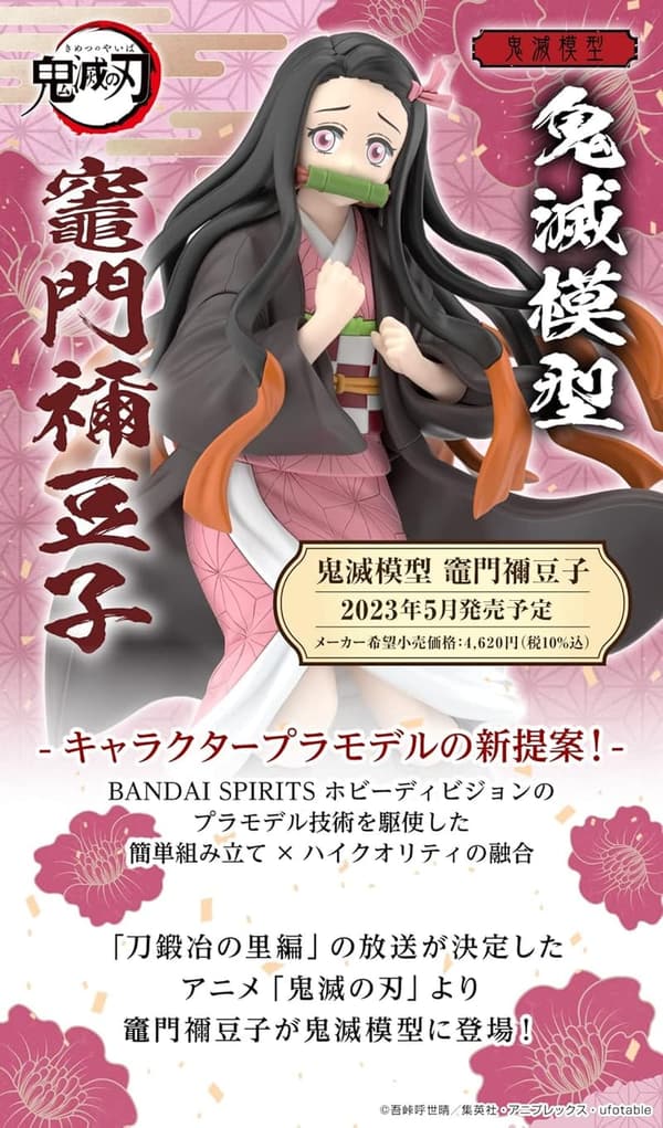 鬼滅の刃 竈門禰豆子 色分け済みプラモデル
