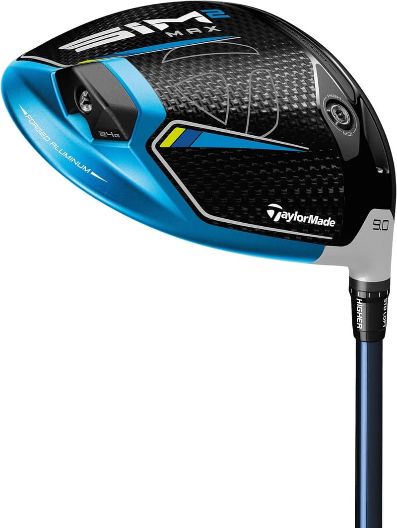 SIM2MAXドライバー 10.5度 TENSEIBLUETM50カーボン シャフト装着 メンズゴルフクラブ