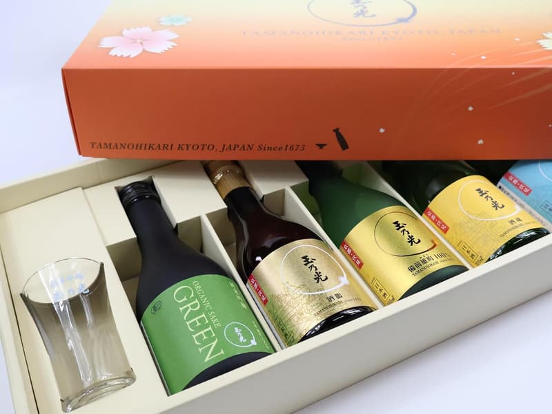 京都・伏見 玉乃光 純米大吟醸・吟醸 飲み比べセット 100%米使用