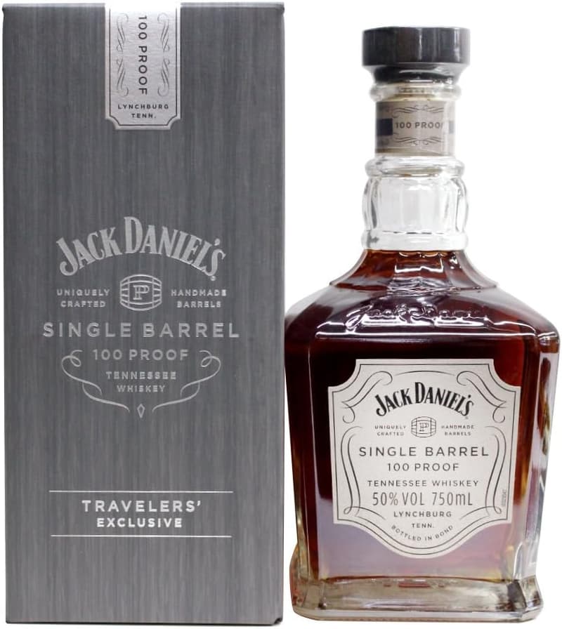 ジャックダニエル シングルバレル 100プルーフ ボトルドインボンド 750ml 箱付き