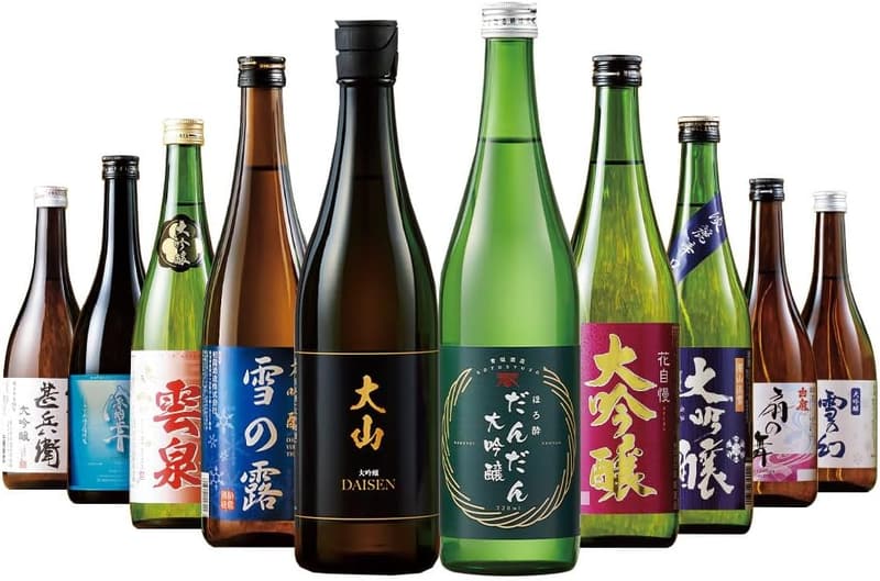 大吟醸 日本酒 飲み比べセット 720ml×10本 お歳暮 ギフト