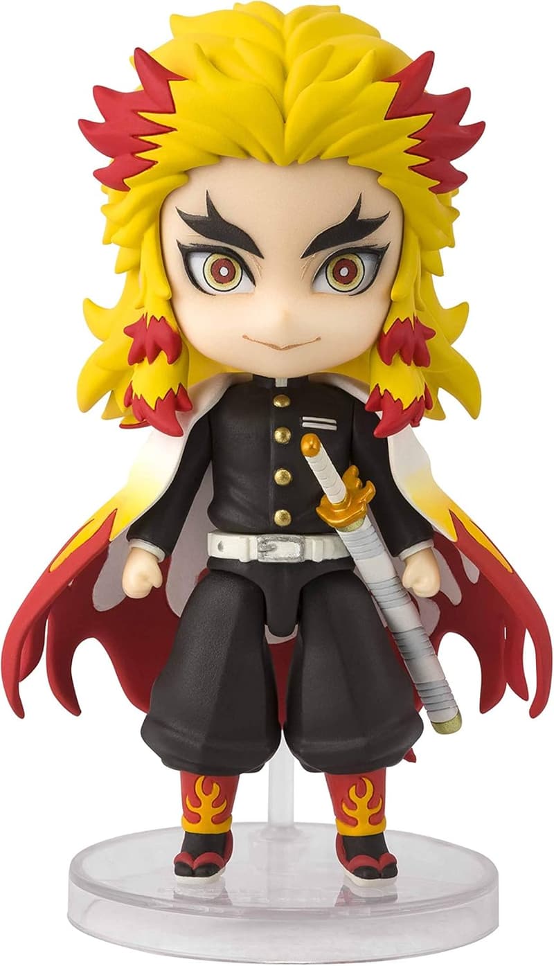 煉獄杏寿郎 PVC・ABS製 塗装済み可動フィギュア【鬼滅の刃】約90mm