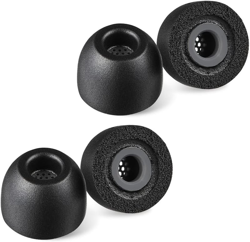 高遮音フォームイヤーピース Mサイズ2ペア【医療用シリコン・ハニカム構造】