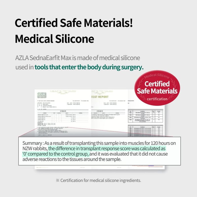 ASMR専用医療用シリコンイヤーピース M/ML/Lサイズ各1ペア【低刺激・高遮音】