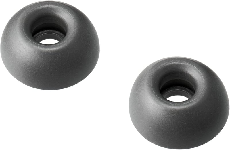 完全ワイヤレスイヤホン用高遮音性イヤーピース AT-ER500 Mサイズ アブソートマー素材 グレー