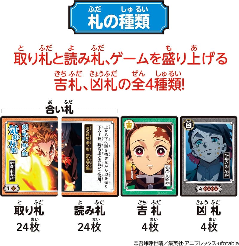 全集中！鬼滅の刃 札取りカードゲーム ～無限列車編～