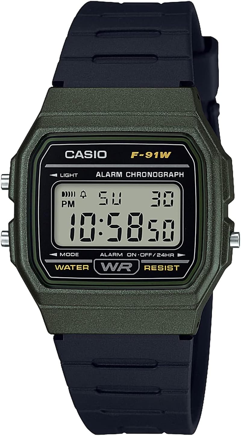 カシオ コレクション 腕時計 F-91WM-3AJH ブラック