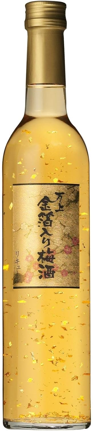 万上 金箔入り梅酒 500ml