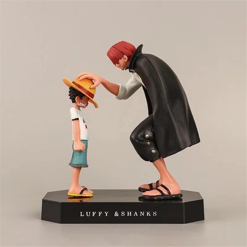 ワンピース ルフィ&シャンクス 塗装済み完成品フィギュア