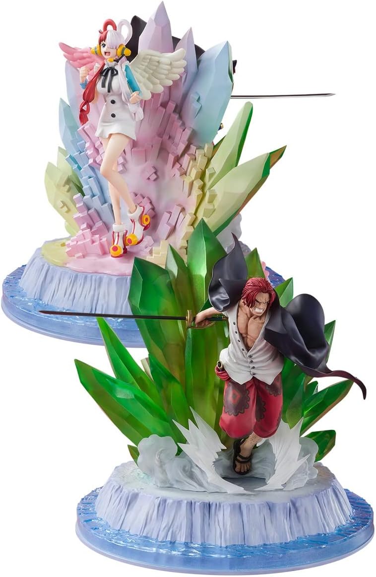 ワンピース フィギュアーツZERO シャンクス＆ウタ 約240㎜ 完成品フィギュア － ONE PIECE FILM RED Ver.