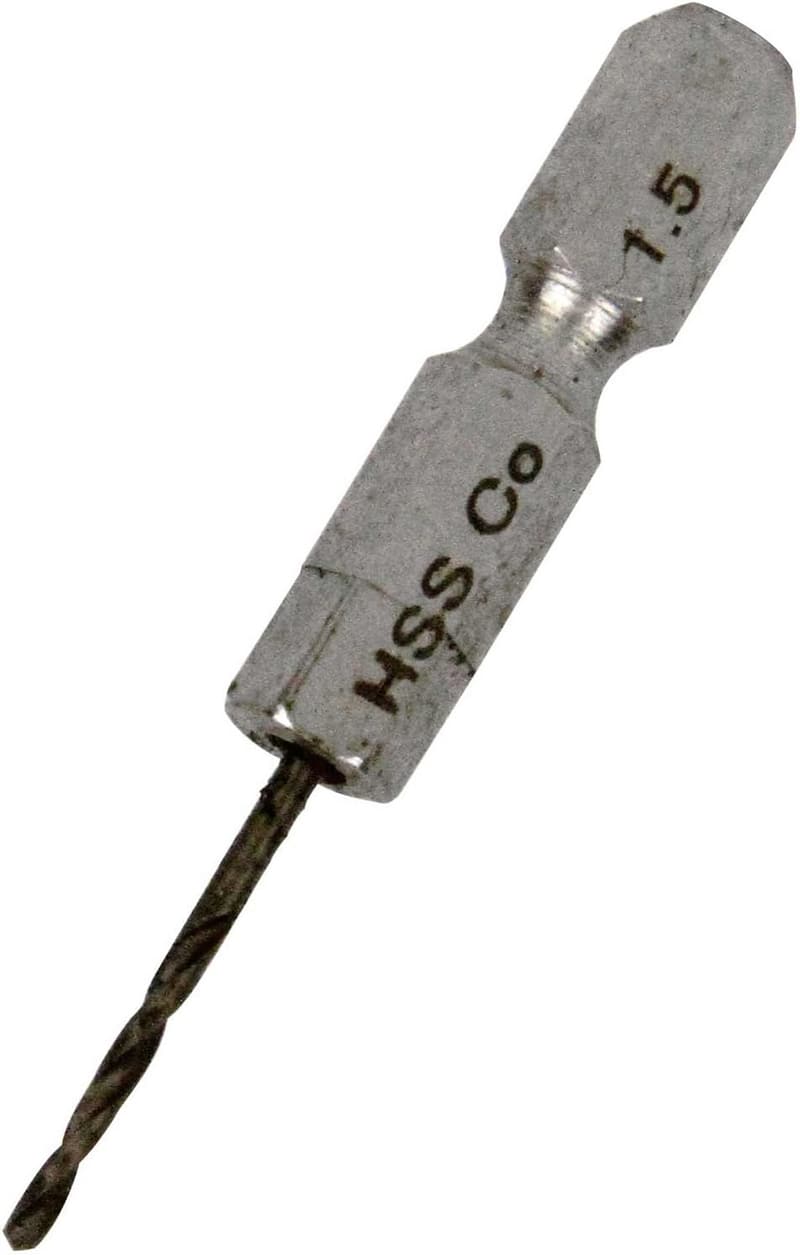 極短ステンレスドリル 1.5mm 六角軸【SK11】