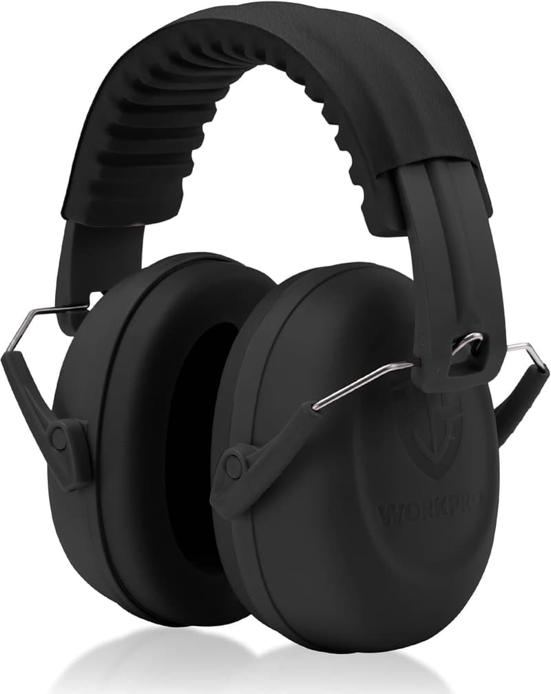 子供用防音イヤーマフ NRR25dB 調整可能 折りたたみ型 耳あて