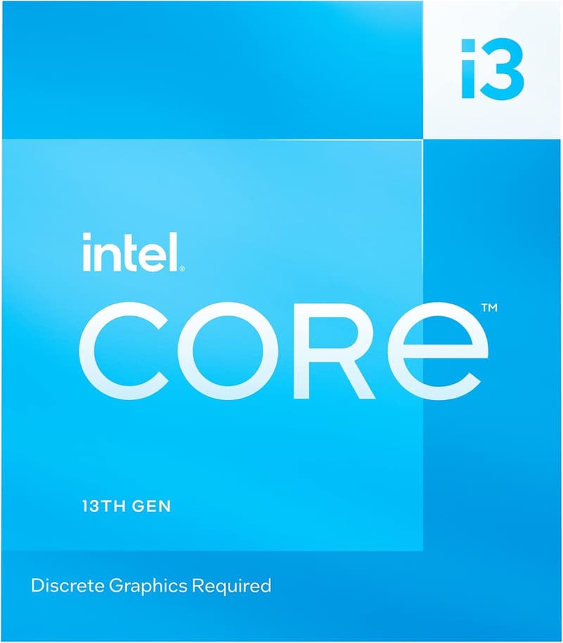 インテル Core i3-13100F CPU（4コア・8スレッド、4.50GHz）国内正規代理店品