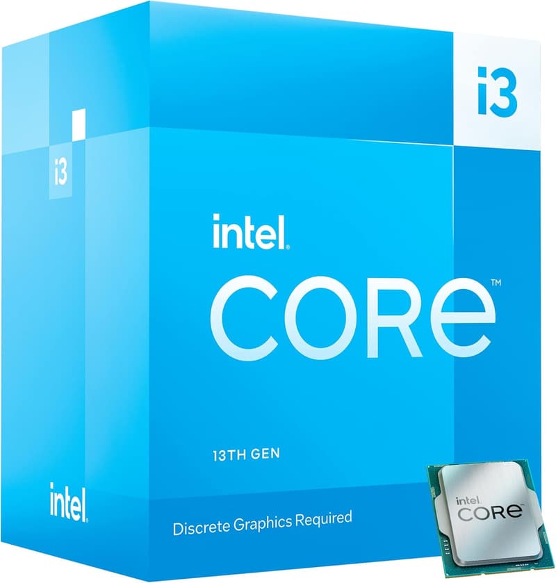 インテル Core i3-13100F CPU（4コア・8スレッド、4.50GHz）国内正規代理店品
